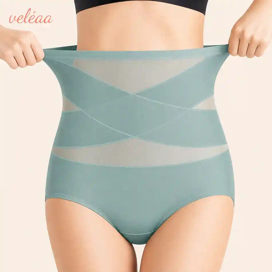 Culotte Gainante Taille Haute de Récupération Post-Partum